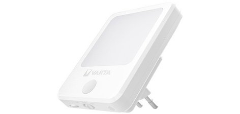 Lumière d'orientation 'Motion Sensor Plug Light' blanc