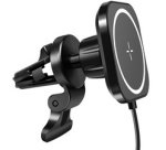 Support magnétique de smartphone pour voiture, noir