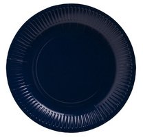 20 Assiettes en carton rondes, 23 cm