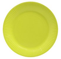 20 round cardboard plates, Ø 23 cm