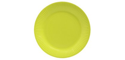 20 round cardboard plates, Ø 23 cm