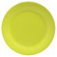 Assiette en carton, rond, 230 mm, vert kiwi