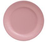 20 round cardboard plates, Ø 23 cm - Pink