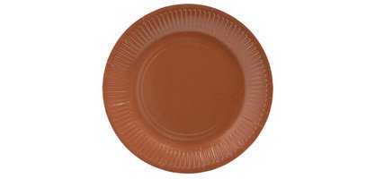 Assiette en carton, rond, 230 mm