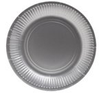 Assiette en carton, rond, 230 mm