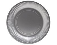 15 paper cups, 20 cl - silver