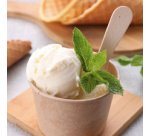 Cuiller à glace en bois, 96 mm, naturel