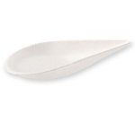 Cuiller pour amuse-gueule Drop, 55x110 mm, blanc