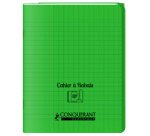 Cahier à rabat 170 x 220 mm, incolore