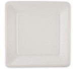 Assiette en canne à sucre, carré, 260 x 260 mm