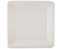 Assiette en canne à sucre, carré, 260 x 260 mm