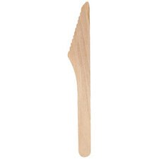 Couteau en bois ciré, longueur: 165 mm