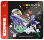 Crayon de couleur 'KOLORES SELECTION', étui de 24