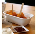 Plat en canne à sucre Casa rectangulaire, 500 ml