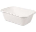 Plat en canne à sucre Casa rectangulaire, 500 ml