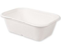 Plat en canne à sucre Casa rectangulaire, 500 ml