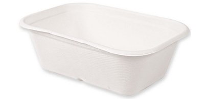 Plat en canne à sucre Casa rectangulaire, 500 ml