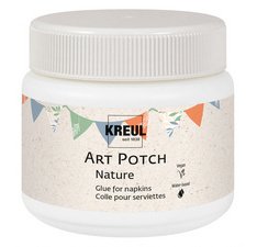 Colle & vernis pour serviettes ART POTCH Nature 150 ml