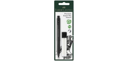 FABER-CASTELL Stylo-gomme PRECISION ERASER PEN, blister