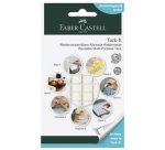 FABER-CASTELL Pastille adhésive Tack-It, enlevable, blanc