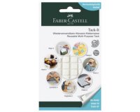 FABER-CASTELL Pastille adhésive Tack-It, enlevable, blanc