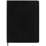 MOLESKINE Carnet souple, XL, quadrillé, noir