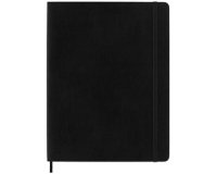 MOLESKINE Carnet souple, XL, quadrillé, noir
