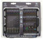 Jeu d'embouts & de mèches, boîte de 37 pièces