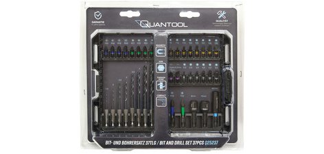 Jeu d'embouts & de mèches, boîte de 37 pièces