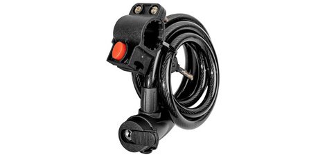 Câble antivol pour vélo, longueur: 1,8 m