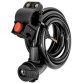 Câble antivol pour vélo, longueur: 1,8 m
