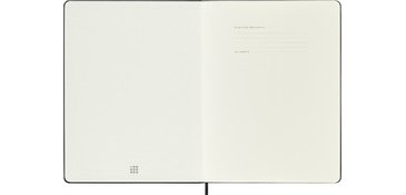 MOLESKINE Carnet rigide, XL, quadrillé, noir