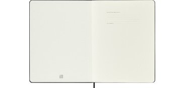 MOLESKINE Carnet rigide, XL, quadrillé, noir