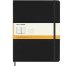 MOLESKINE Carnet rigide, XL, quadrillé, noir