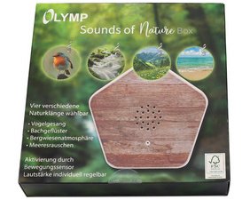 Boîte à gazouillis Sounds of Nature, 4 sons, blanc