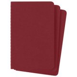 MOLESKINE Cahier, L/A5, ligné, carton, rouge