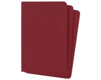MOLESKINE Cahier, L/A5, ligné, carton, rouge