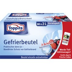 Diepvrieszakje 80 x 2 liter 220 x 240 mm