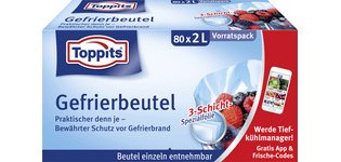 Sachet de congélation, 80 x 2 litres, 220 x 240 mm