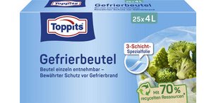 Sachet de congélation, 25 x 4 litres, 250 x 340 mm