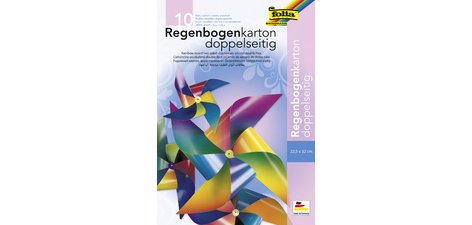 Carton arc-en-ciel, 225 x 320 mm, 200 g/m2