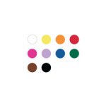 Carton de couleur, A4, 180 g/m2, 10 couleurs