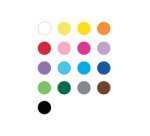 Carton de couleur, A4, 180 g/m2, 10 couleurs