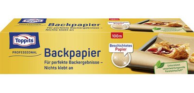 Papier sulfurisé Professional, largeur 38 cm - Rouleau de 100 m