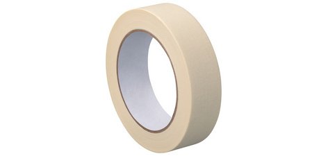 Ruban de masquage crêpe Profi, 18 mm x 50 m, beige
