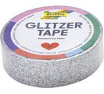 Ruban adhésif décoratif Glitzer-Tape, turquoise