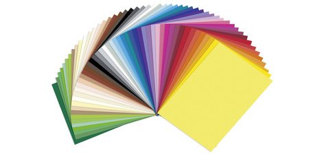 Papier de couleur édition spéciale 50, (L)500x(H)700mm