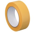 Ruban de plâtrage PVC rainuré, 50 mm x 33 m, jaune