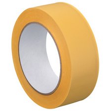 Ruban de plâtrage PVC rainuré, 38 mm x 33 m, jaune