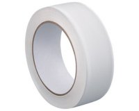 Ruban de plâtrage PVC rainuré, 50 mm x 33 m, blanc